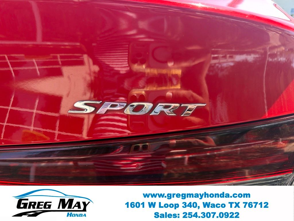 2025 Honda Civic Sport Red at Greg May Honda