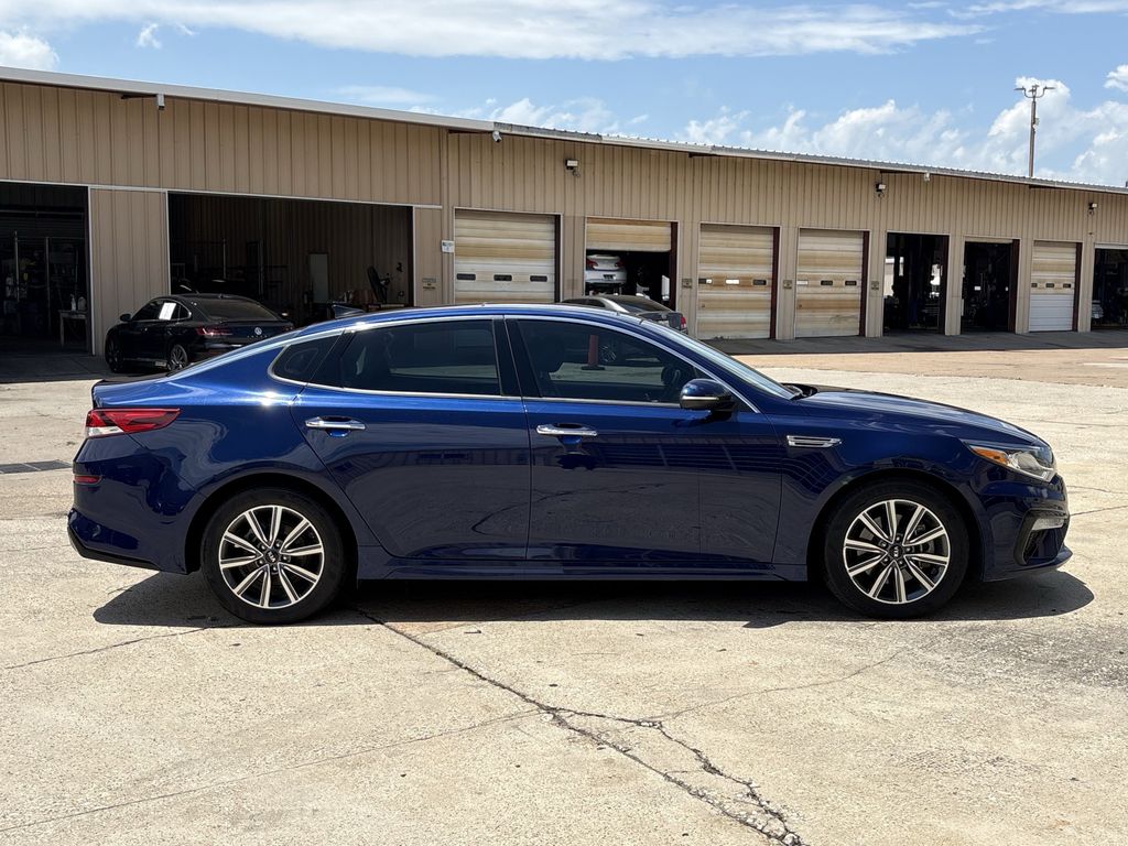 2019 Kia Optima EX Blue at Durrett Motor Company