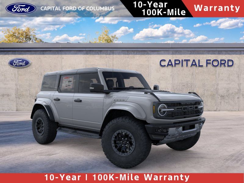 Avalanche Gray 2026 Ford Bronco Raptor SUV / Crossover Four-Wheel Drive Automatic