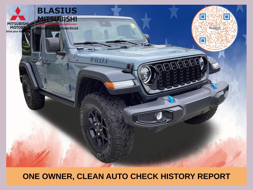 Anvil Clear Coat 2024 Jeep Wrangler 4xe SUV / Crossover Four-Wheel Drive 8-Speed Automatic