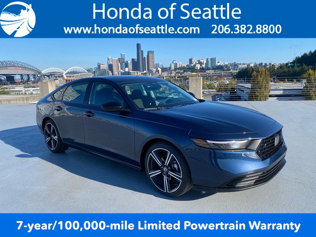 Canyon River Blue Metallic 2026 Honda Accord Sedan Front-Wheel Drive Continuously Variable Transmission