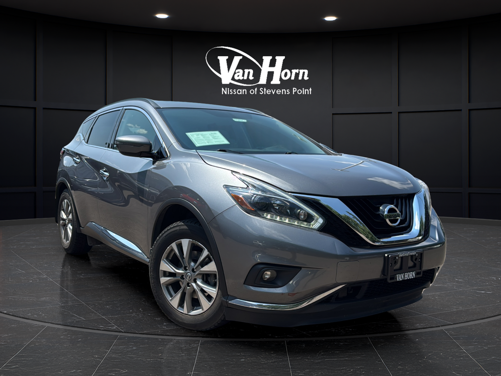 Gray (Magnetic Black Metallic) 2018 Nissan Murano SUV / Crossover All-Wheel Drive Continuously Variable Transmission