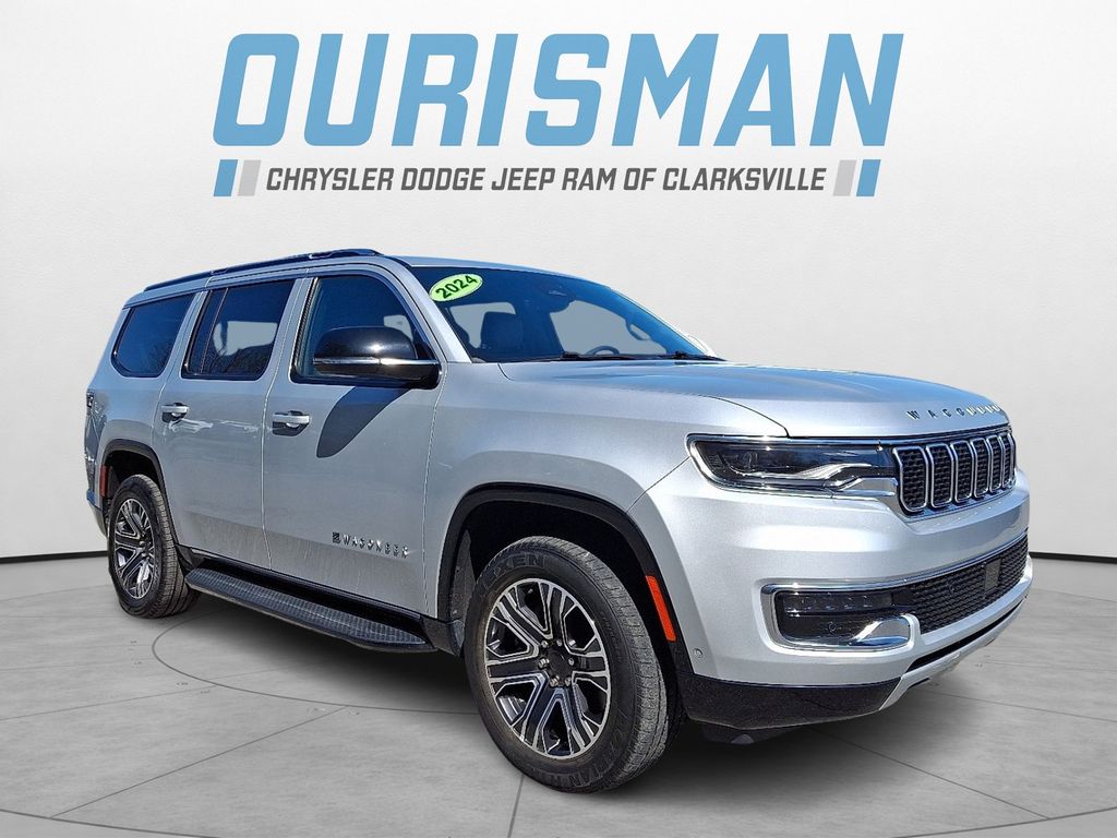 Silver Zynith 2024 Jeep Wagoneer Series II 4WD SUV / Crossover Four-Wheel Drive 8-Speed Automatic