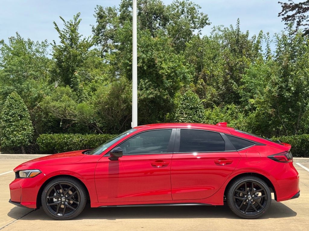 2026 Honda Civic Sport Red at DeMontrond Auto Country