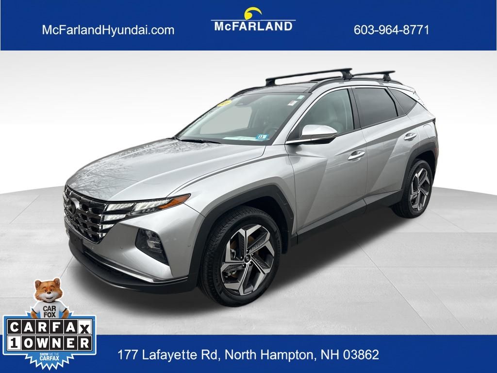 Shimmering Silver 2024 Hyundai Tucson Limited AWD SUV / Crossover All-Wheel Drive 8-Speed Automatic