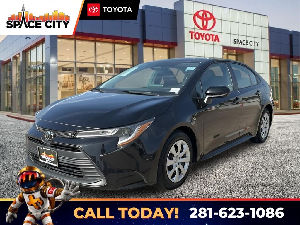 Midnight Black Metallic 2024 Toyota Corolla Sedan Front-Wheel Drive Continuously Variable Transmission