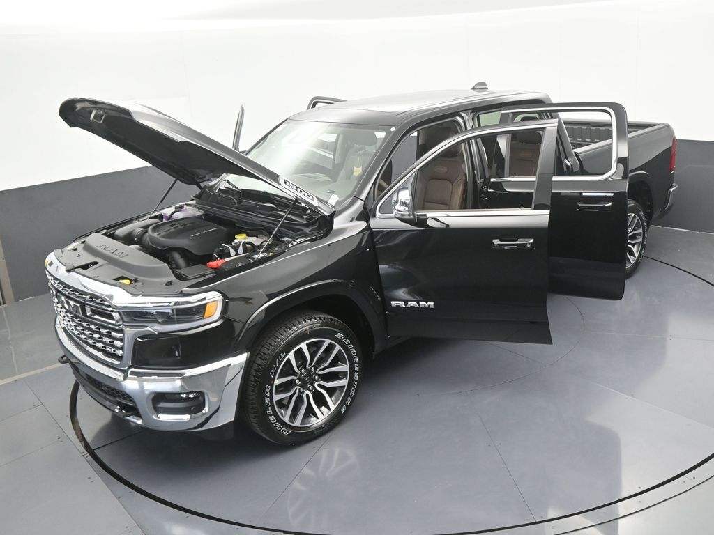 New 2026 Diamond Black Crystal Pearlcoat Ram Limited image 70
