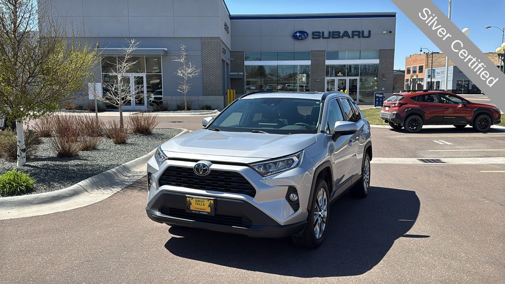 Silver Sky Metallic 2020 Toyota RAV4 SUV / Crossover All-Wheel Drive 8-Speed Automatic