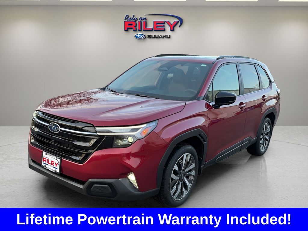 Crimson Red Pearl 2026 Subaru Forester Touring Crossover AWD SUV / Crossover All-Wheel Drive Continuously Variable Transmission