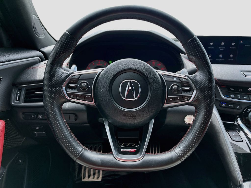 2023 Acura TLX Type S White at Texan Dodge Chrysler Jeep Ram