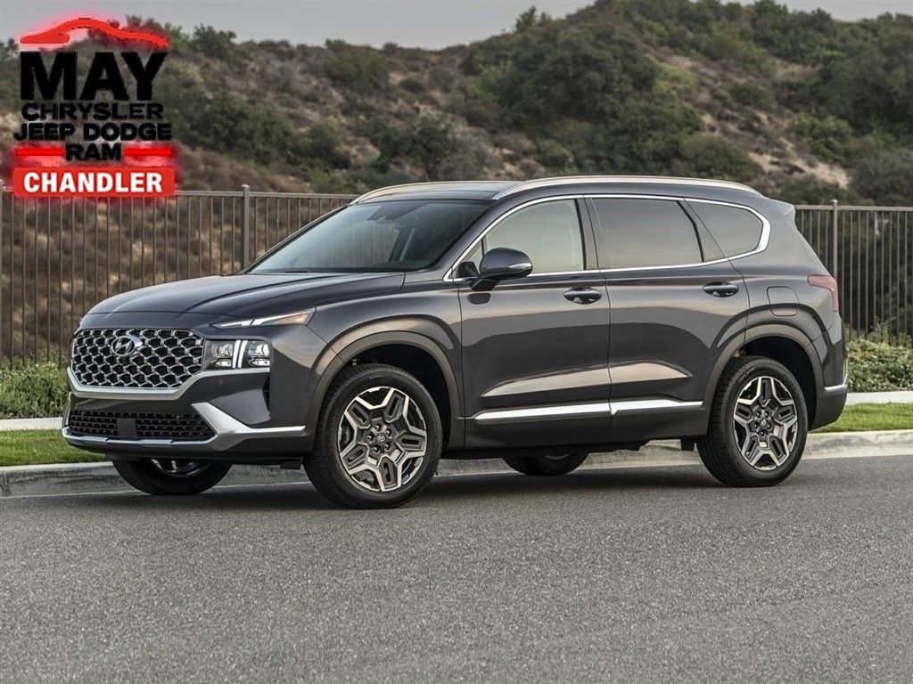 Calypso Red 2023 Hyundai Santa Fe Hybrid SUV / Crossover All-Wheel Drive 6-Speed Automatic