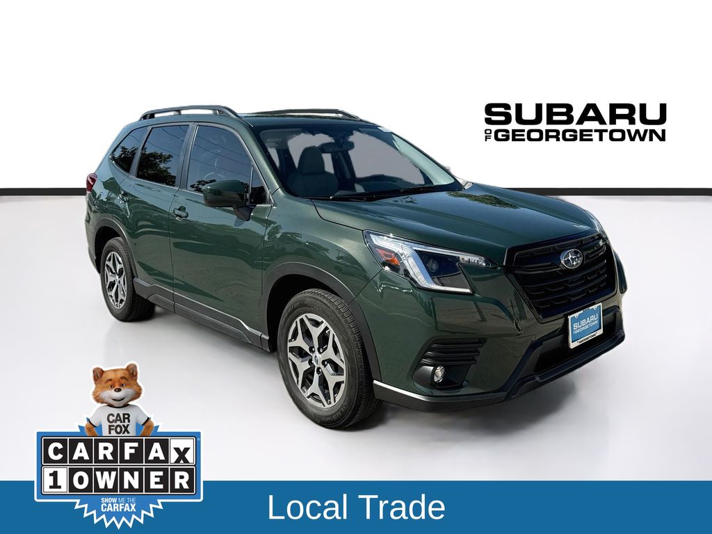 Cascade Green Silica 2024 Subaru Forester SUV / Crossover All-Wheel Drive Continuously Variable Transmission