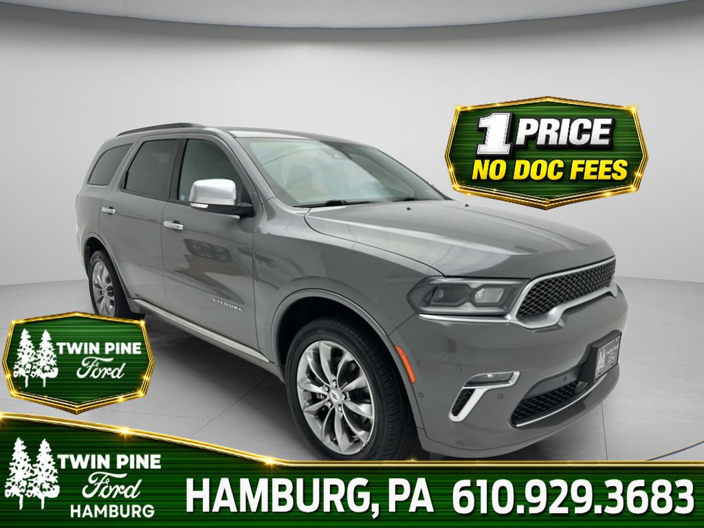 Destroyer Gray Clearcoat 2022 Dodge Durango SUV / Crossover All-Wheel Drive 8-Speed Automatic