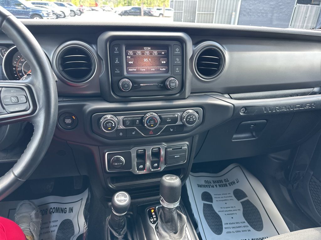 2021 Granite Crystal Metallic Clearcoat Jeep Wrangler Sport S 4X4 SUV