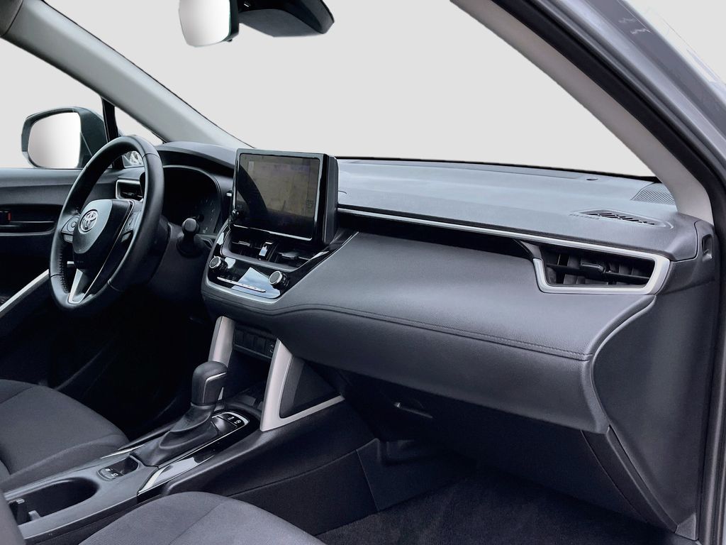 2025 Toyota Corolla Cross LE Silver at Gullo Toyota