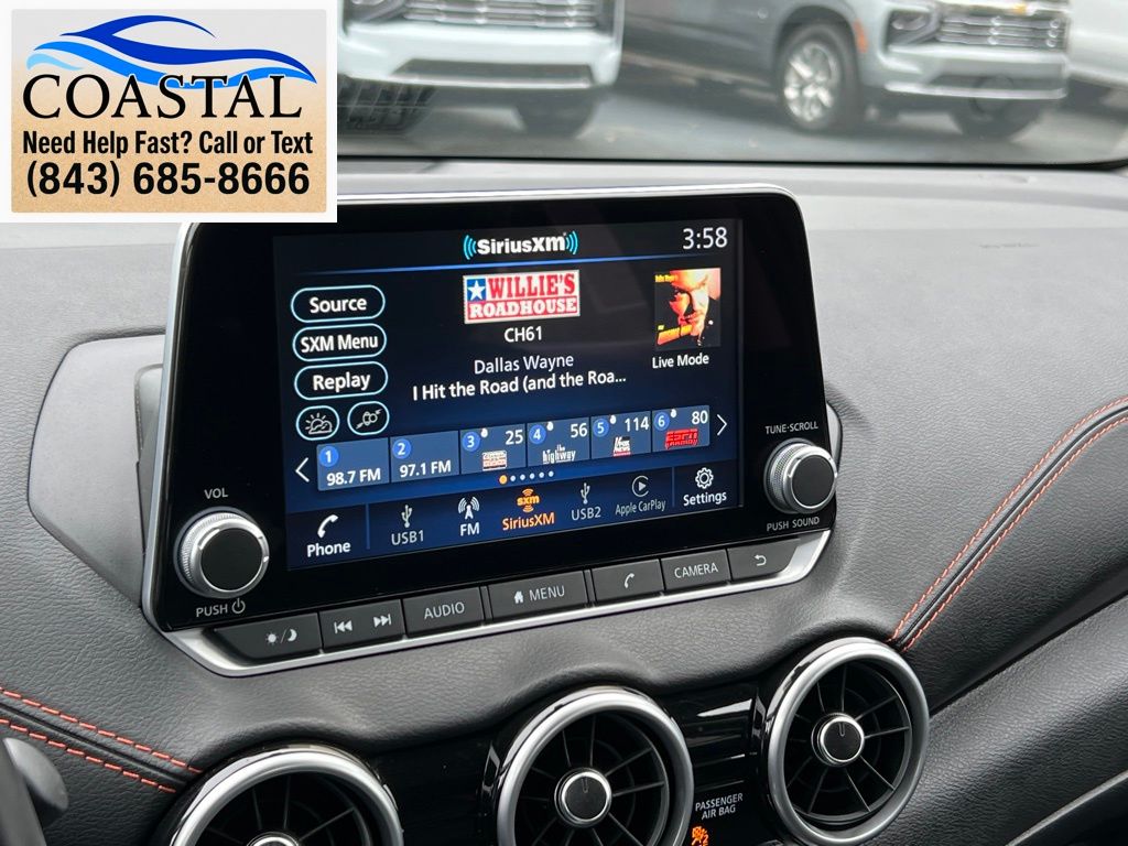 2025 Nissan Sentra SR Black at Lugoff Nissan