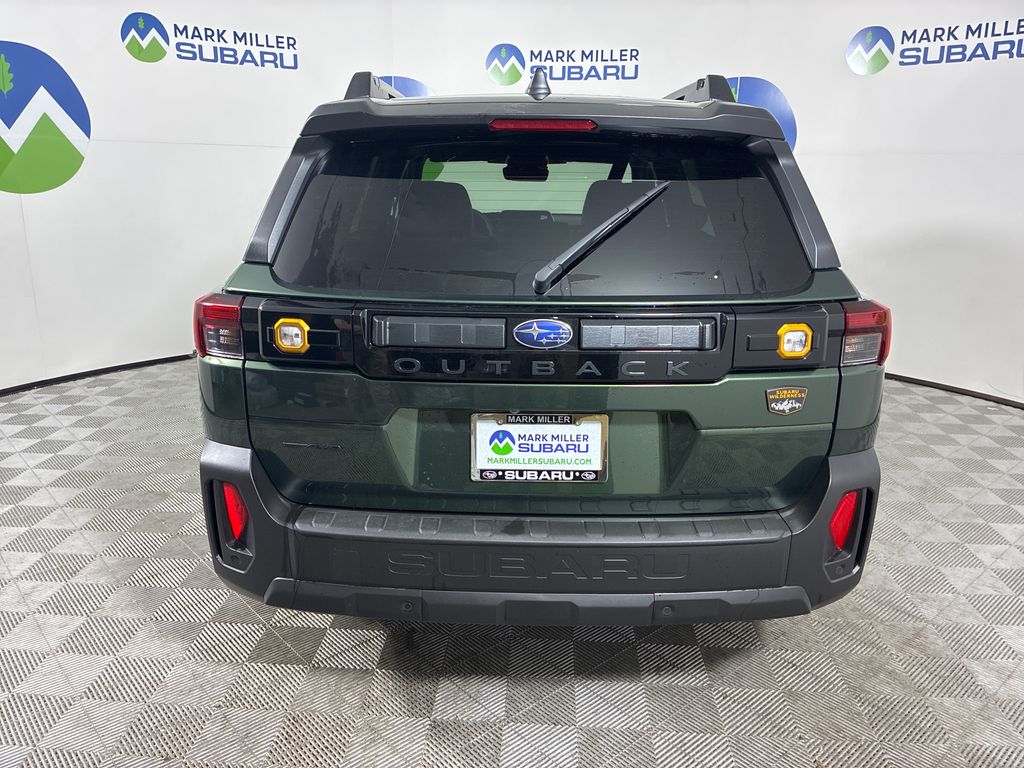 New DEEP EMERALD GREEN PEARL 2026 Subaru Outback Wilderness for