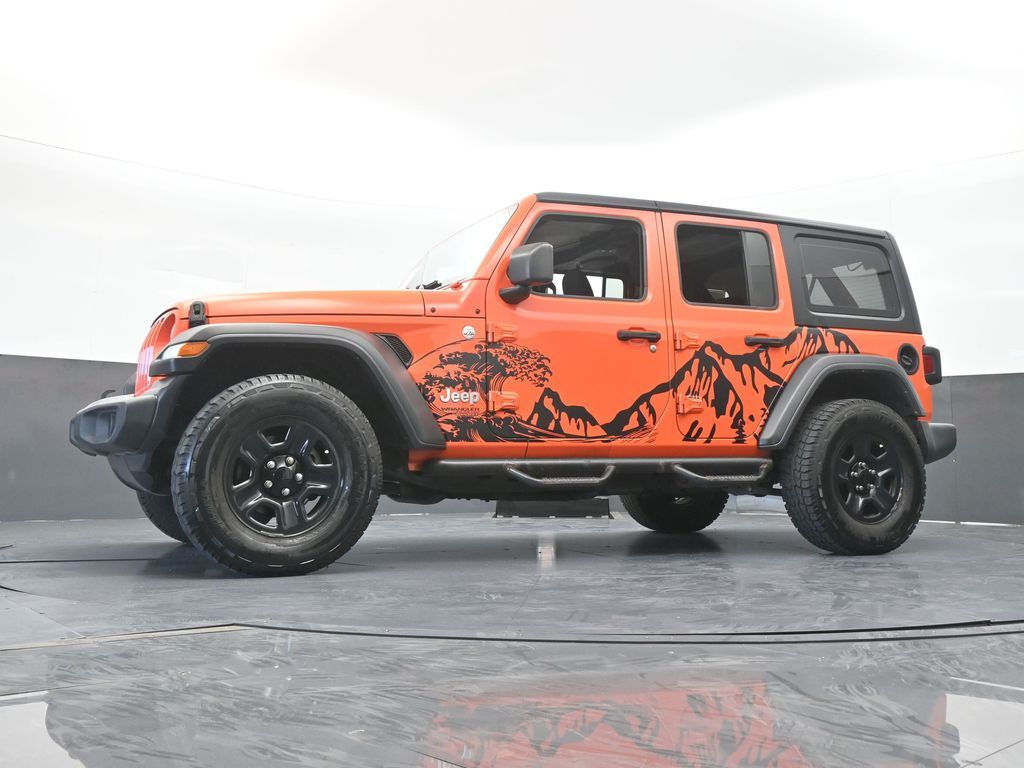 Used 2018 Punkn Metallic Clearcoat Jeep Unlimited Sport image 53