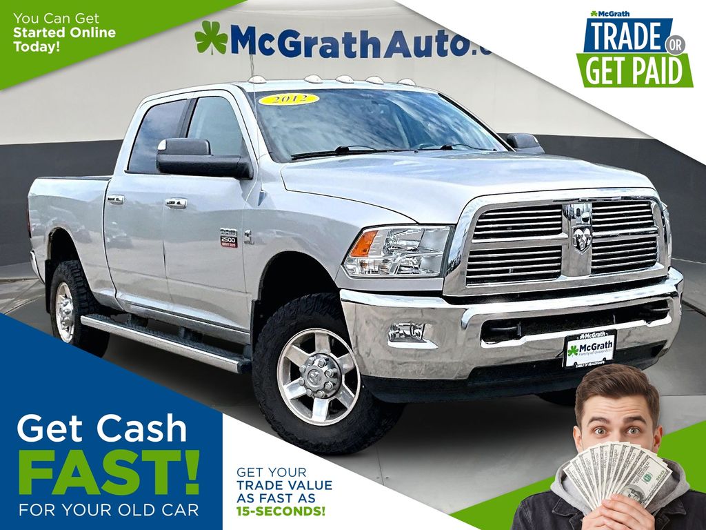 2012 RAM 2500 Plata (Bright Silver Metallic Clearcoat) Camioneta Todo terreno 6 velocidades Automática