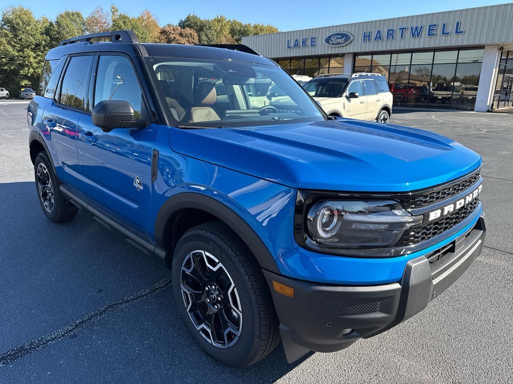 Velocity Blue Metallic 2025 Ford Bronco Sport SUV / Crossover All-Wheel Drive 8-Speed Automatic