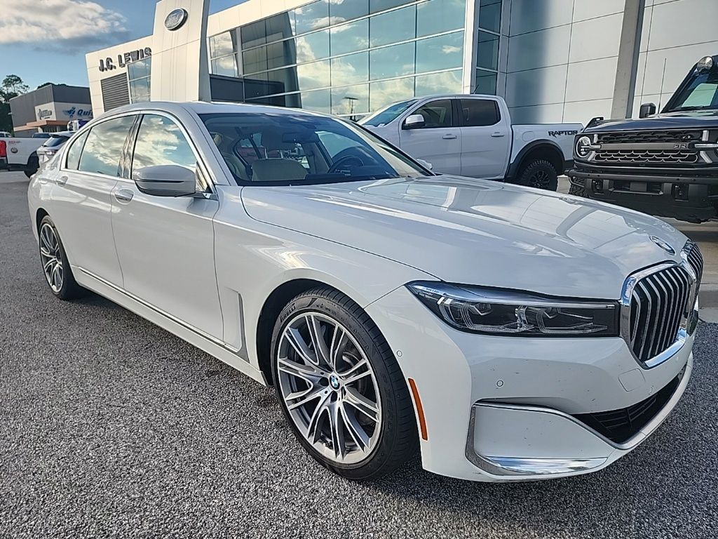 Alpine White 2020 BMW 7 Series Sedan All-Wheel Drive 8-Speed Automatic