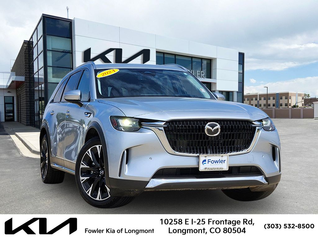 Sonic Silver 2024 Mazda CX-90 SUV / Crossover All-Wheel Drive 8-Speed Automatic