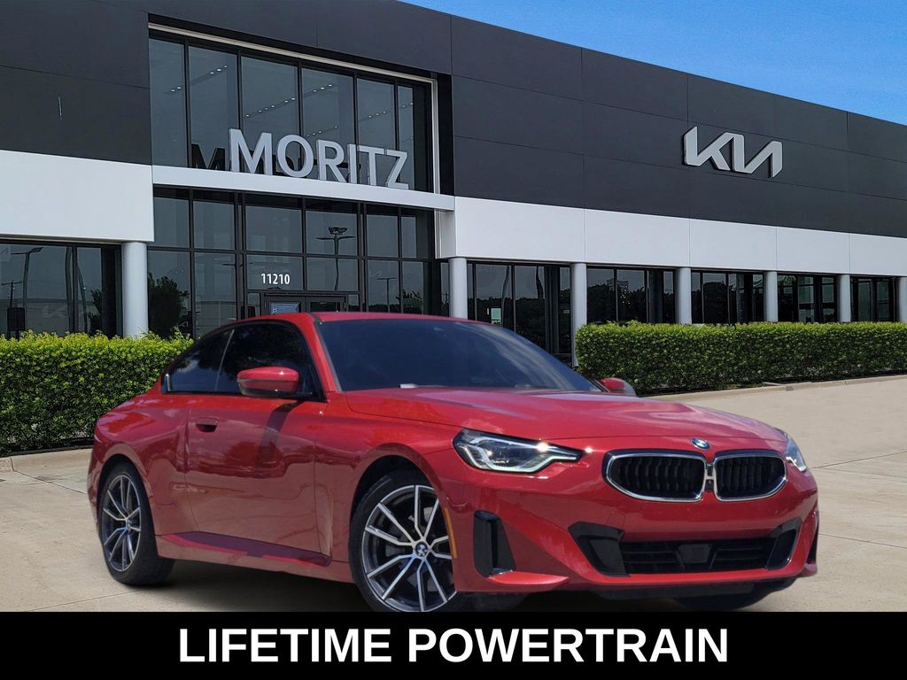 Melbourne Red Metallic 2024 BMW 2 Series Coupe Rear-Wheel Drive 8-Speed Automatic