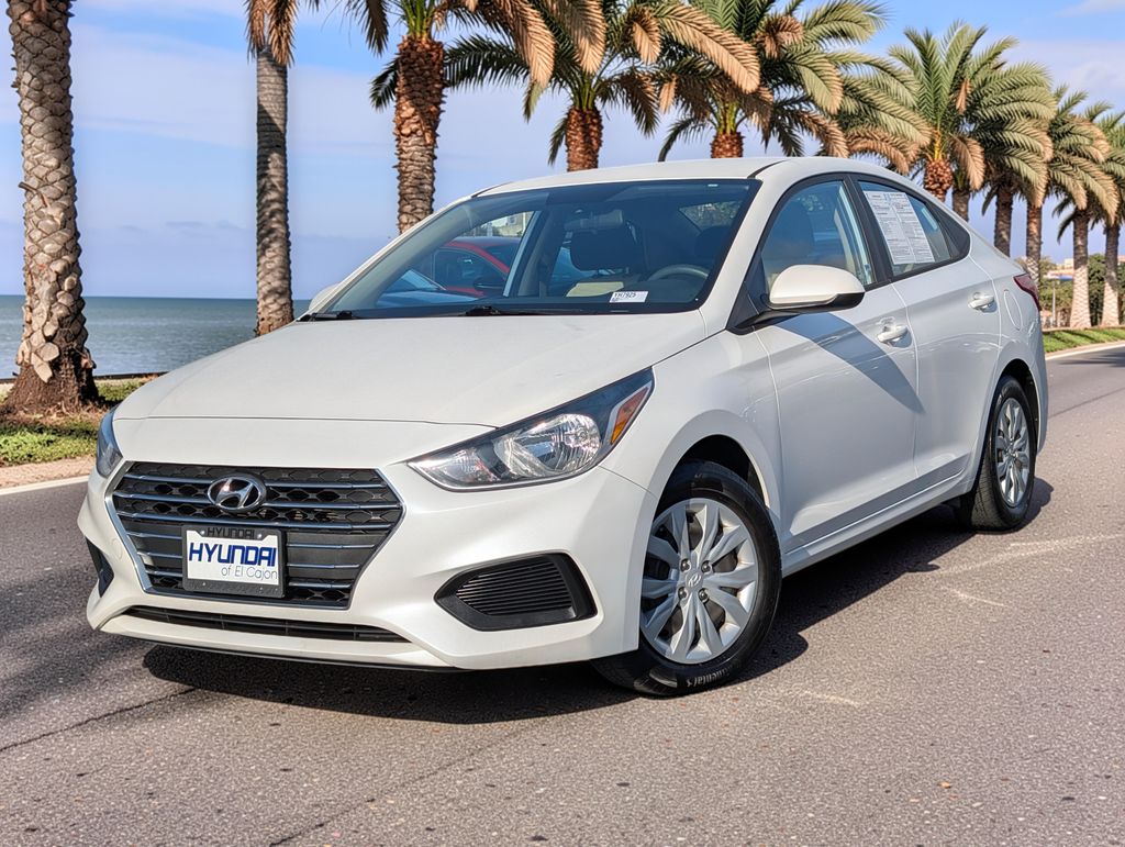 Frost White Pearl 2019 Hyundai Accent SE Sedan FWD Sedan Front-Wheel Drive 6-Speed Automatic