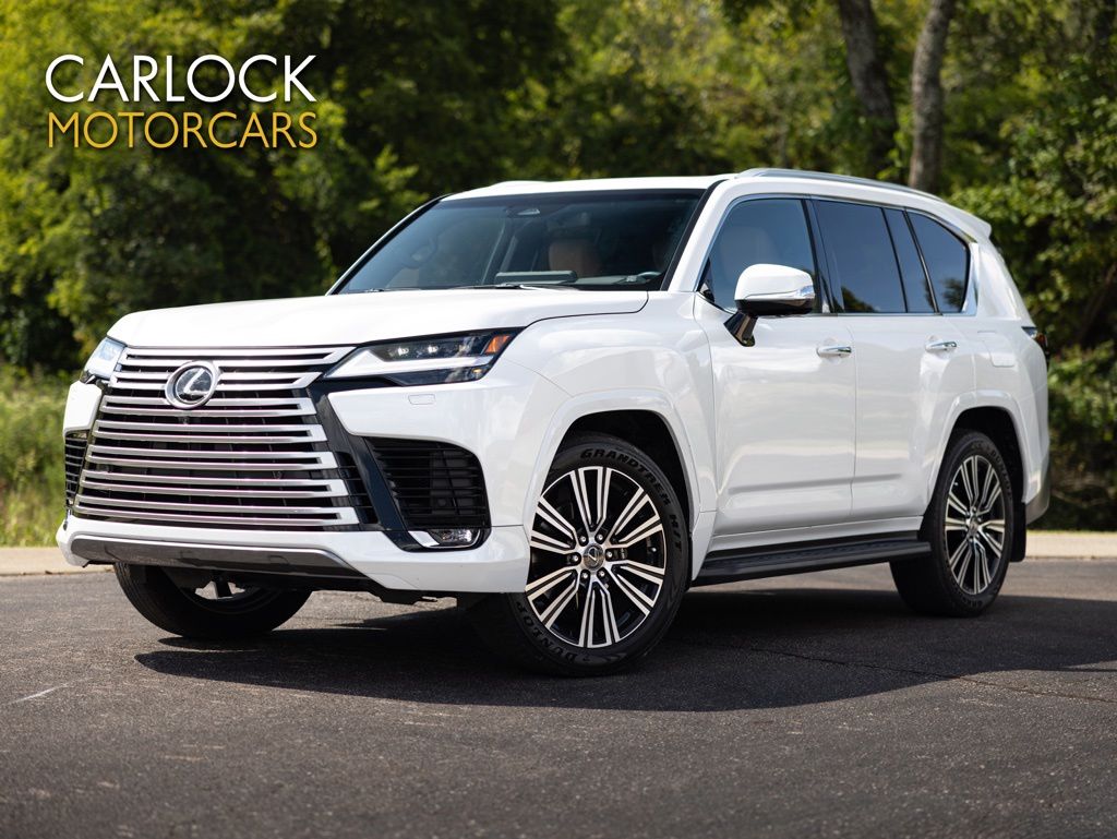 White Pearl 2025 Lexus LX SUV / Crossover All-Wheel Drive Automatic