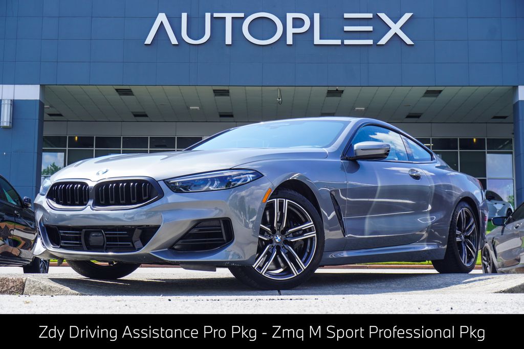 Skyscraper Gray Metallic 2023 BMW 8 Series Coupe All-Wheel Drive 8-Speed Automatic