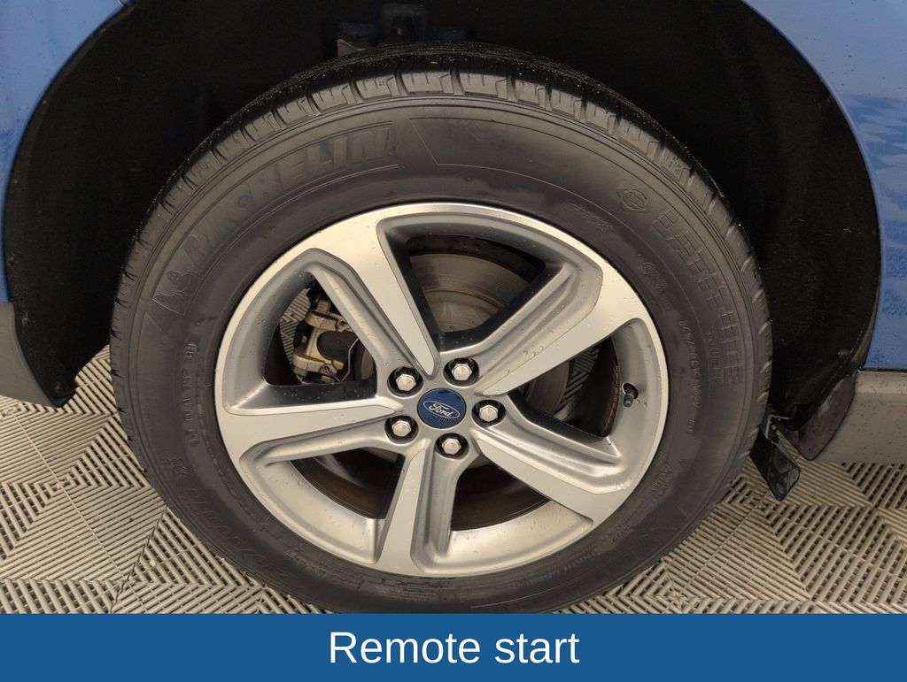 Certified Used 2021 Blue Ford SEL image 18