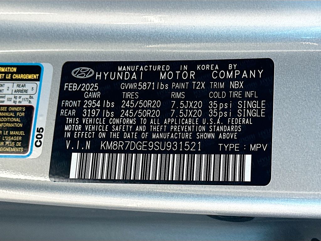 2025 Hyundai Palisade Calligraphy 24