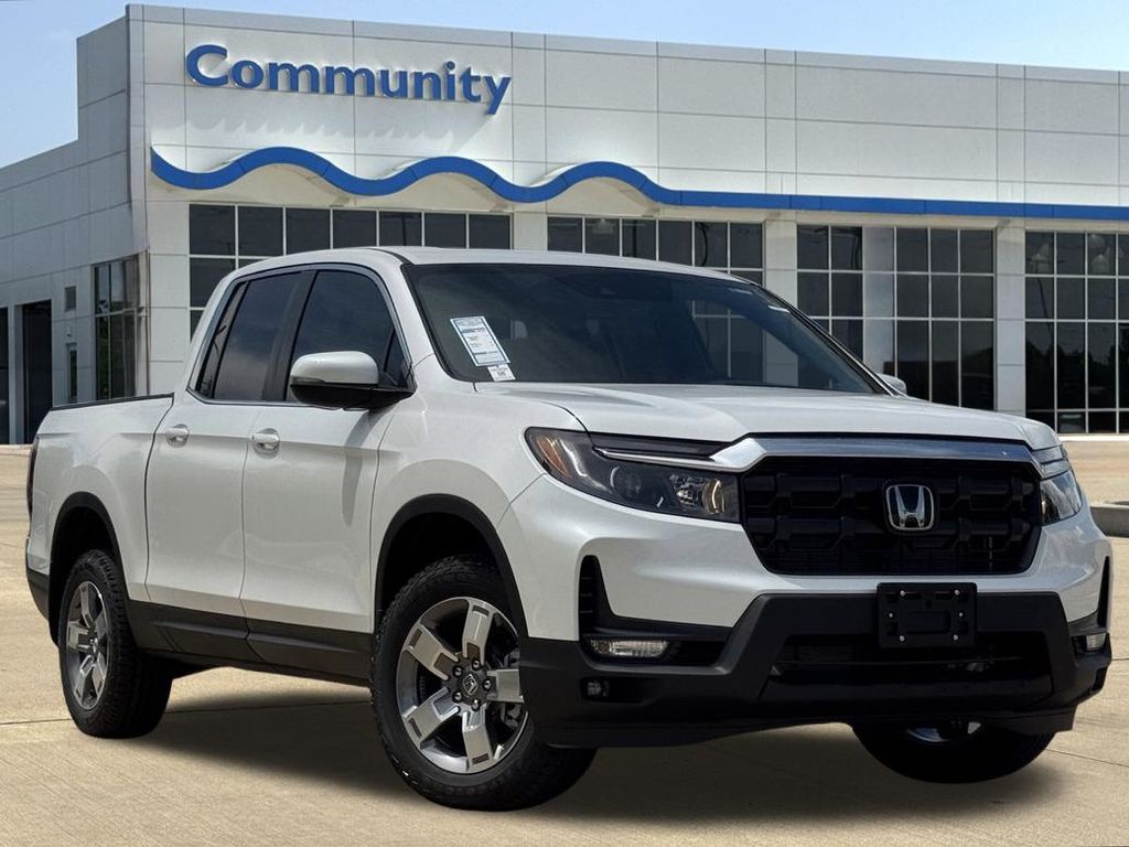 2026 Honda Ridgeline RTL White at Classic Honda Galveston