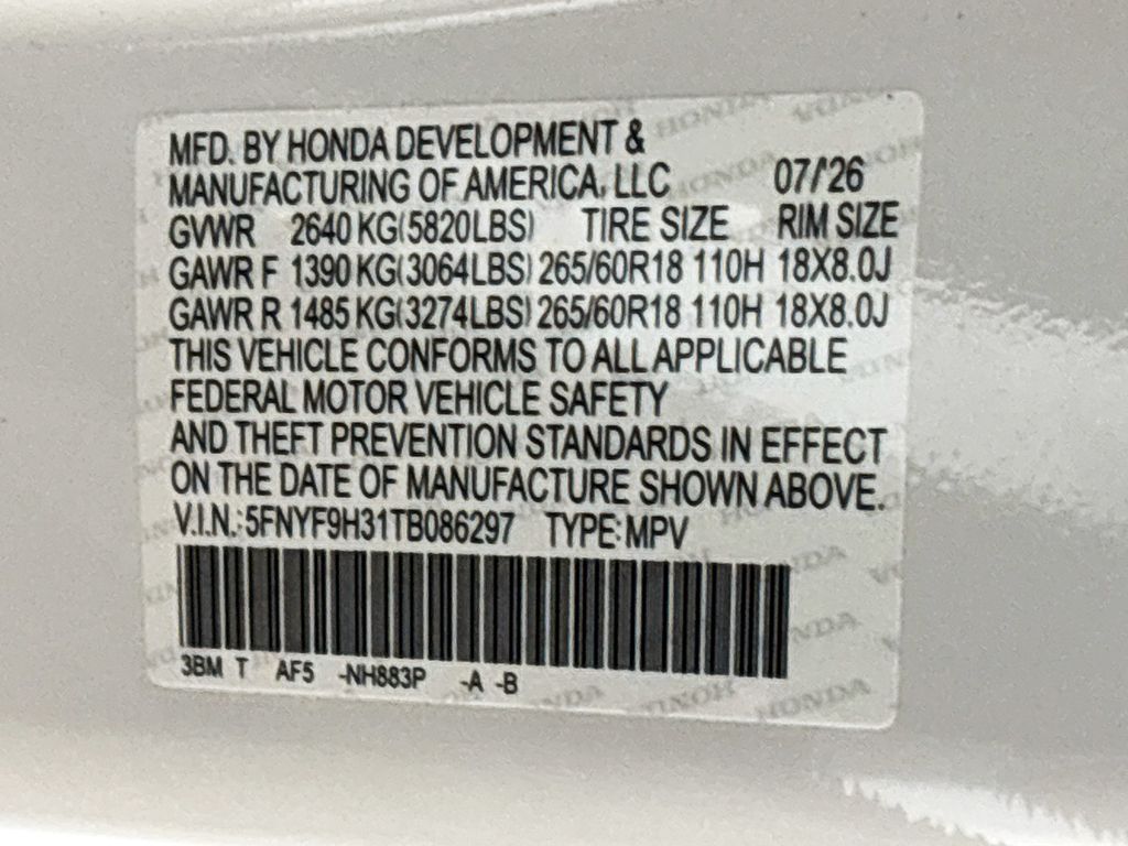 2026 Honda Passport RTL Towing