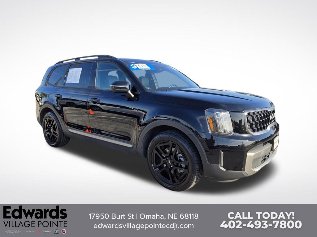 Ebony Black 2023 Kia Telluride SUV / Crossover All-Wheel Drive 8-Speed Automatic