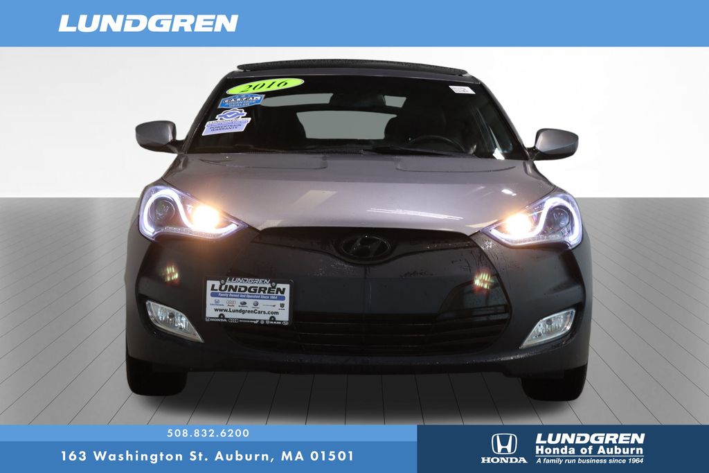 Used 2016 Hyundai Veloster Base with VIN KMHTC6AD9GU283814 for sale in Auburn, MA