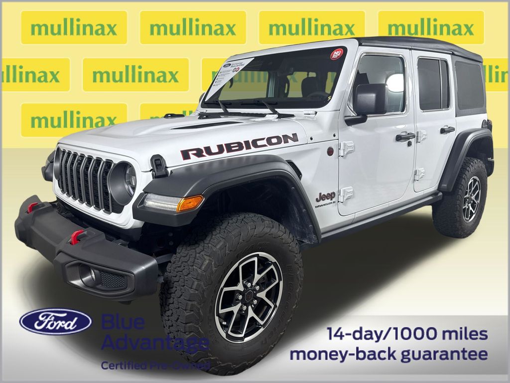 Certified Used 2025 White Jeep Rubicon image 14