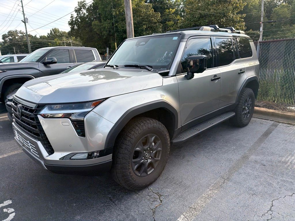Silver / Black 2024 Lexus GX SUV / Crossover All-Wheel Drive Automatic
