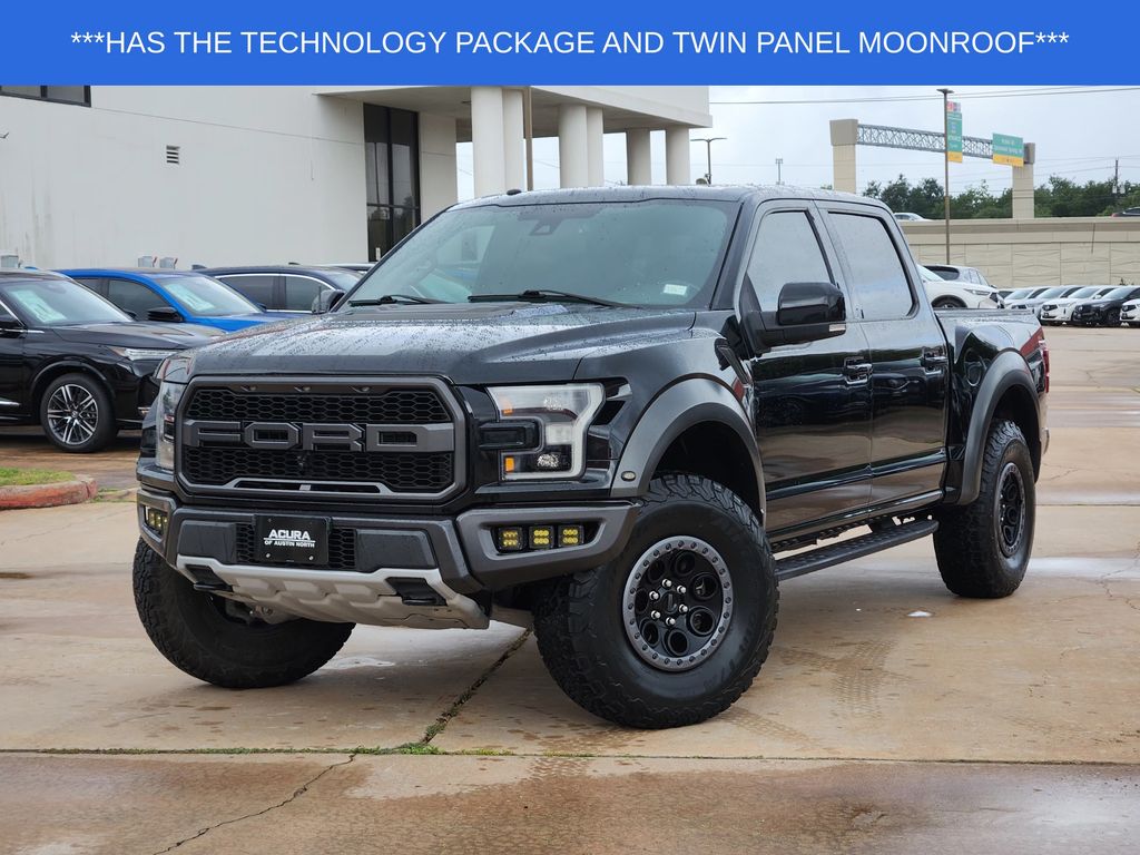 Shadow Black 2018 Ford F-150 Raptor SuperCrew 4WD Pickup Truck Four-Wheel Drive Automatic
