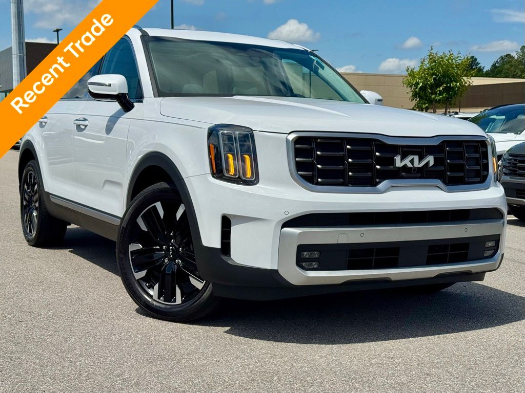 Glacial White Pearl 2024 Kia Telluride SX-Prestige AWD SUV / Crossover All-Wheel Drive 8-Speed Automatic