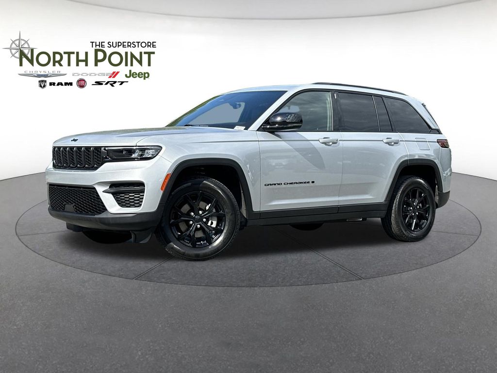 Silver Zynith 2025 Jeep Grand Cherokee SUV / Crossover Four-Wheel Drive 8-Speed Automatic
