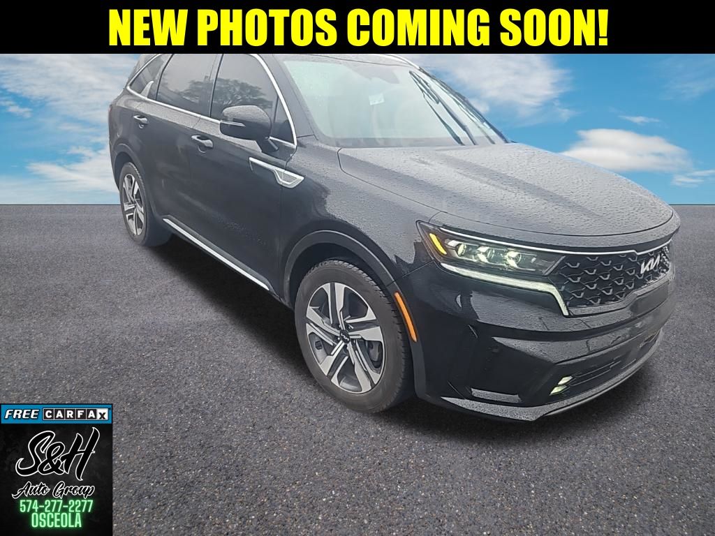Aurora Black 2022 Kia Sorento Plug-In Hybrid SX AWD SUV / Crossover All-Wheel Drive 6-Speed Automatic