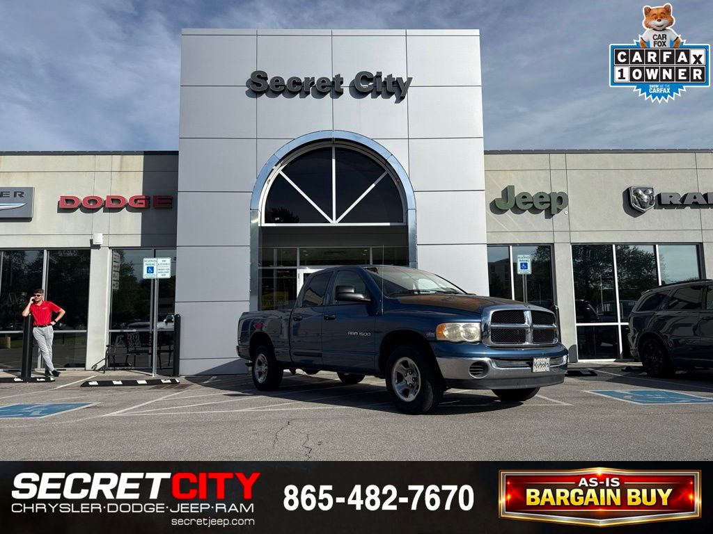 Atlantic Blue Pearl 2005 Dodge RAM 1500 Pickup Truck  5-Speed Automatic