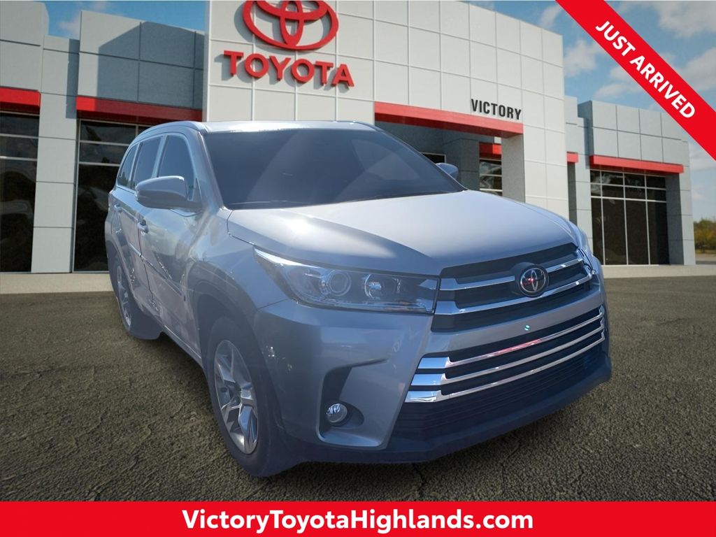 Celestial Silver Metallic 2018 Toyota Highlander Limited AWD SUV / Crossover All-Wheel Drive 8-Speed Automatic