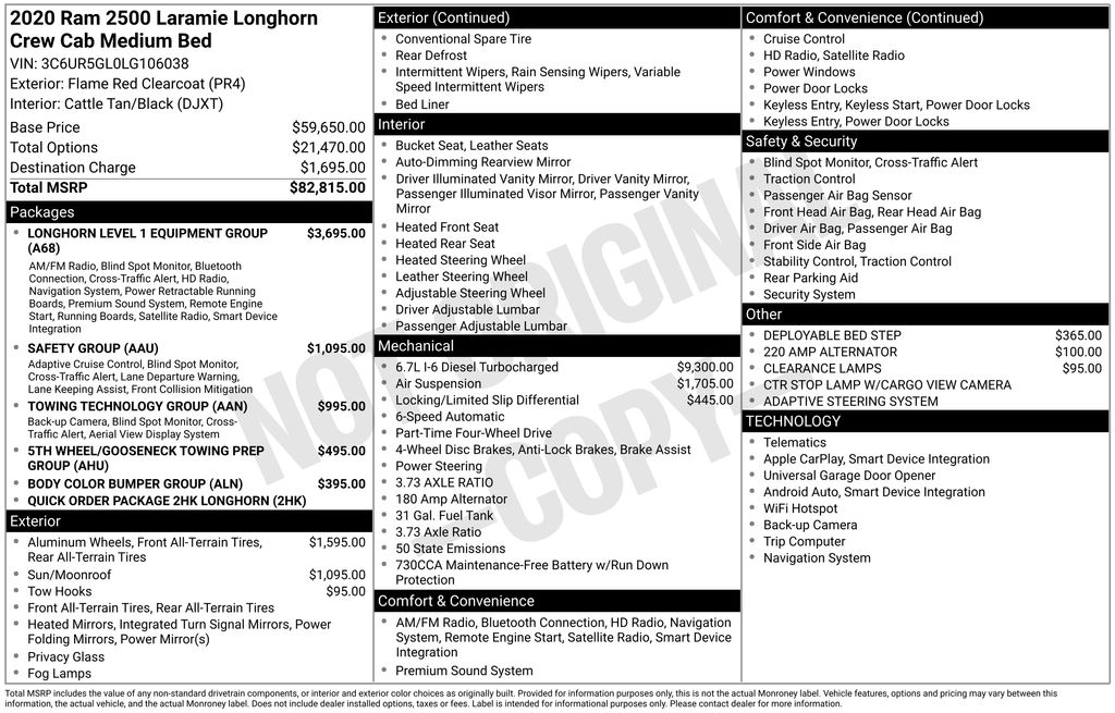 Used 2020 Ram 2500 Truck