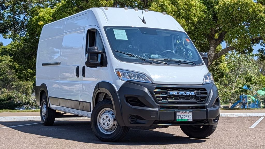 Used 2023 Ram ProMaster 2500 High Roof 3D Cargo Van