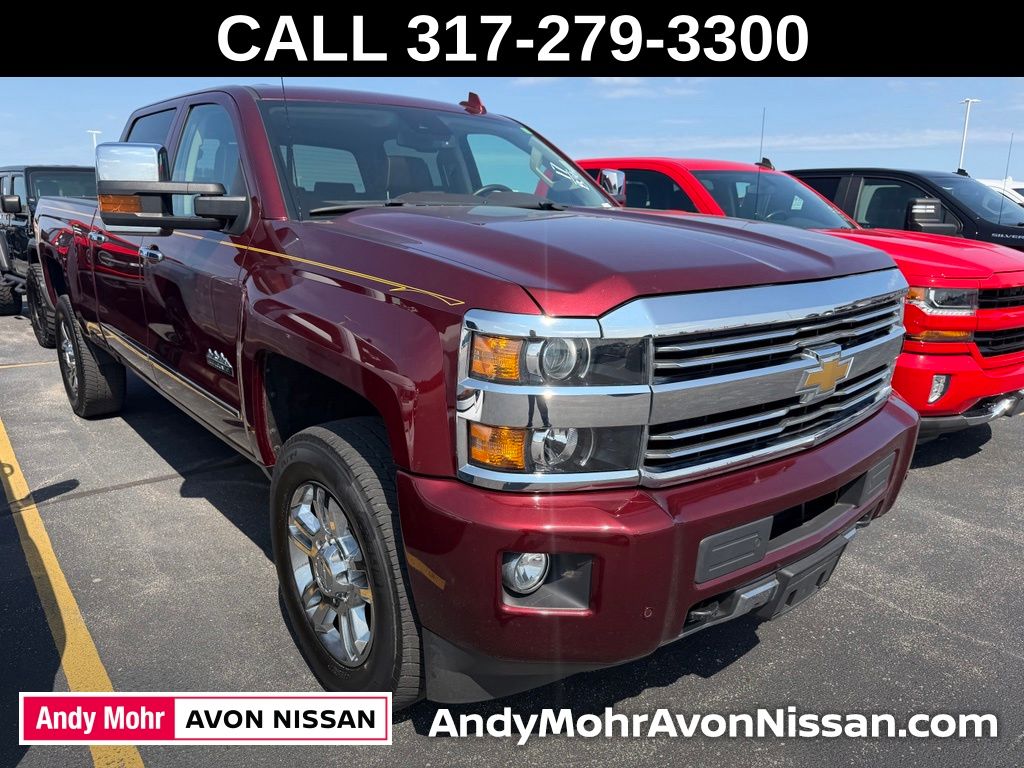 Siren Red Tintcoat 2017 Chevrolet Silverado 2500HD Pickup Truck Four-Wheel Drive 6-Speed Automatic Overdrive