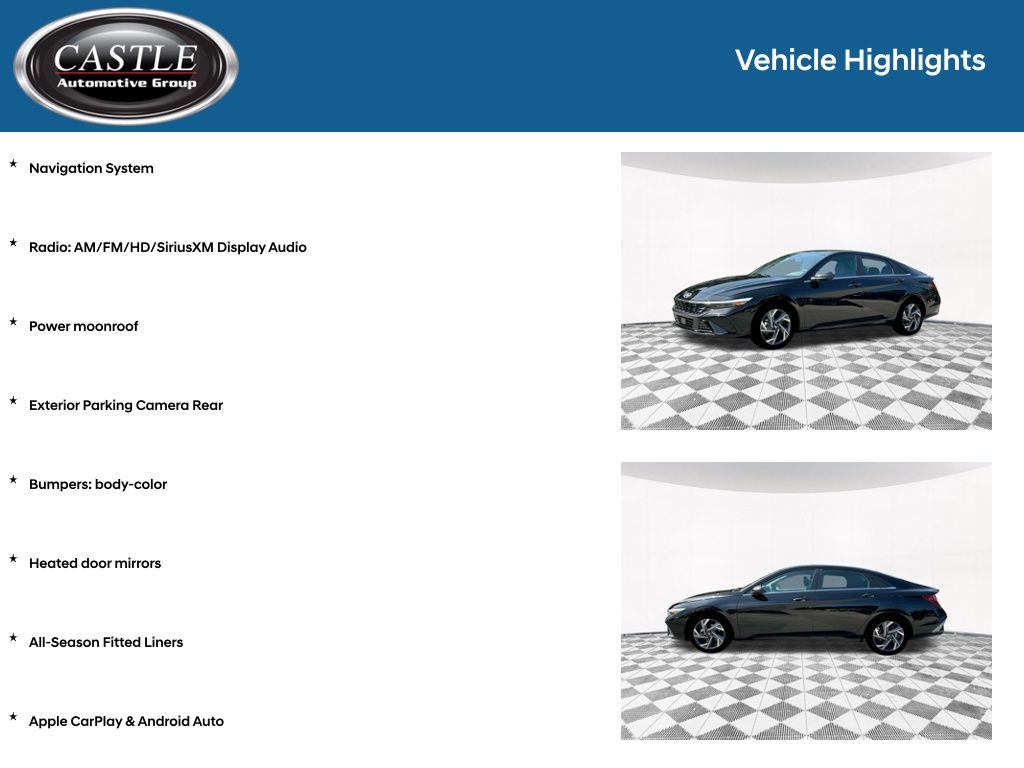 Elantra SEL Convenience