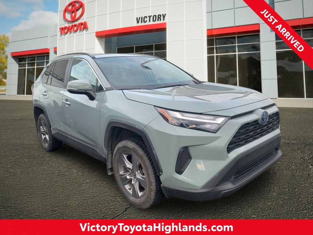 Lunar Rock 2023 Toyota RAV4 Hybrid XLE AWD SUV / Crossover All-Wheel Drive Continuously Variable Transmission