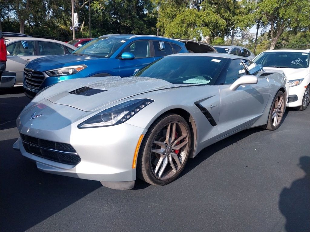 Blade Silver Metallic 2014 Chevrolet Corvette Coupe Rear-Wheel Drive 7-Speed Manual